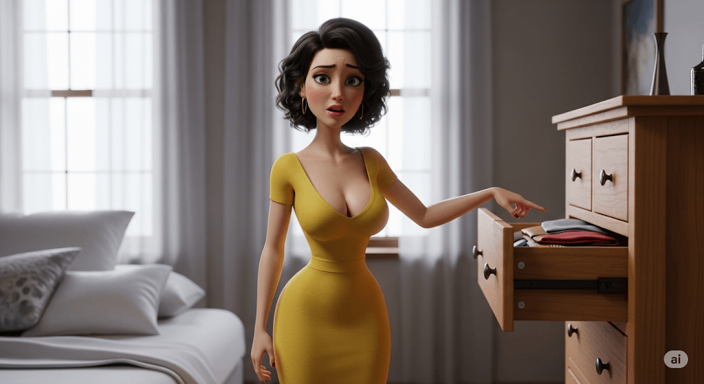 girlfriend finds your pull up stash