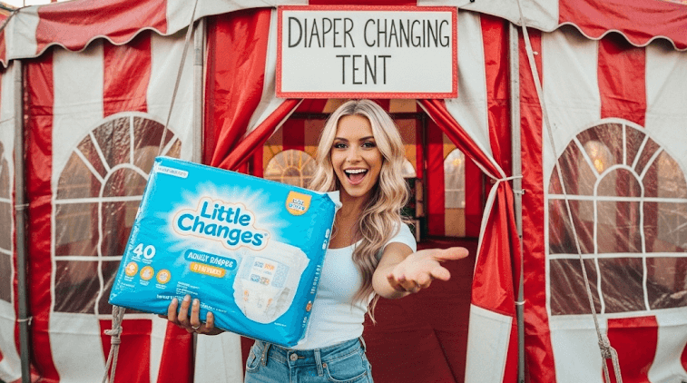 diapered at the carnival (female version)