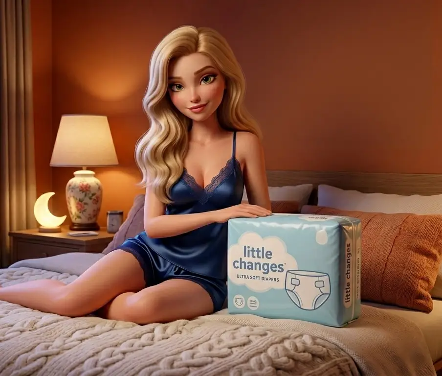 girlfriend's midnight diaper fantasy